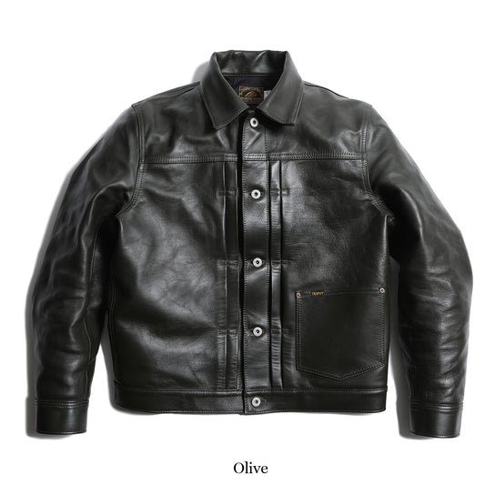 Button Jacket Genuine Horsehide / TRL-24